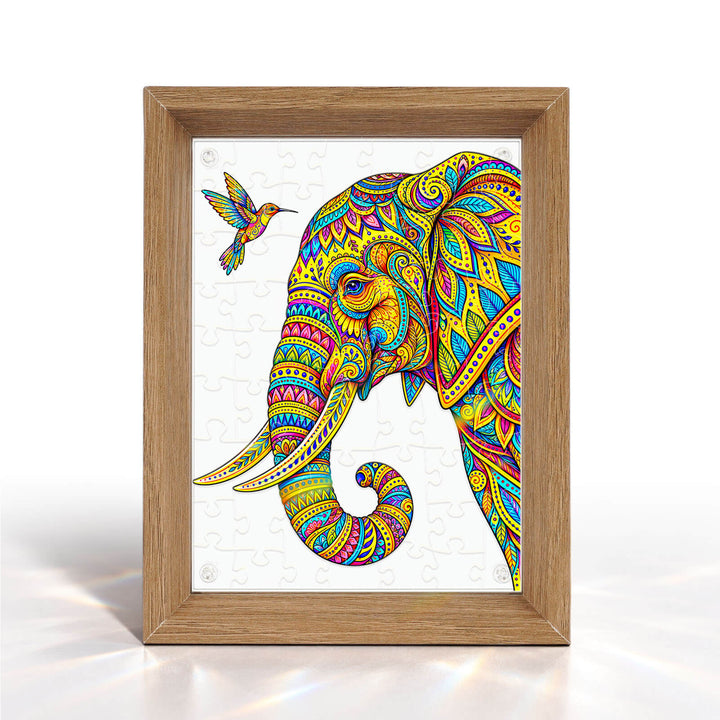 Double Sided Acrylic Jigsaw - Gentle Wisdom