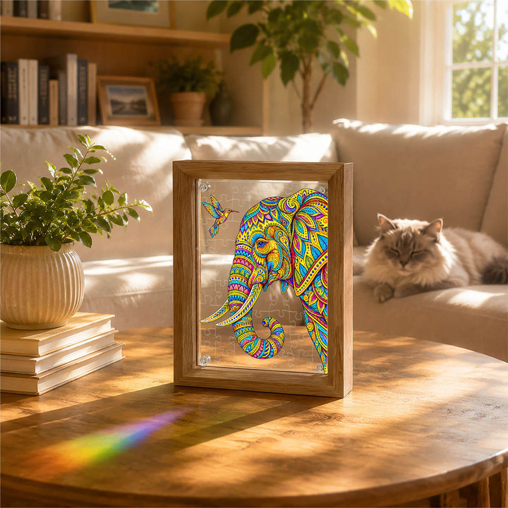 Double Sided Acrylic Jigsaw - Gentle Wisdom