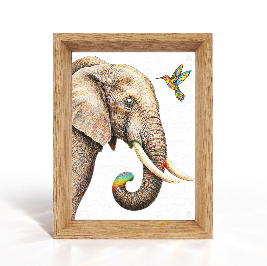 Double Sided Acrylic Jigsaw - Gentle Wisdom