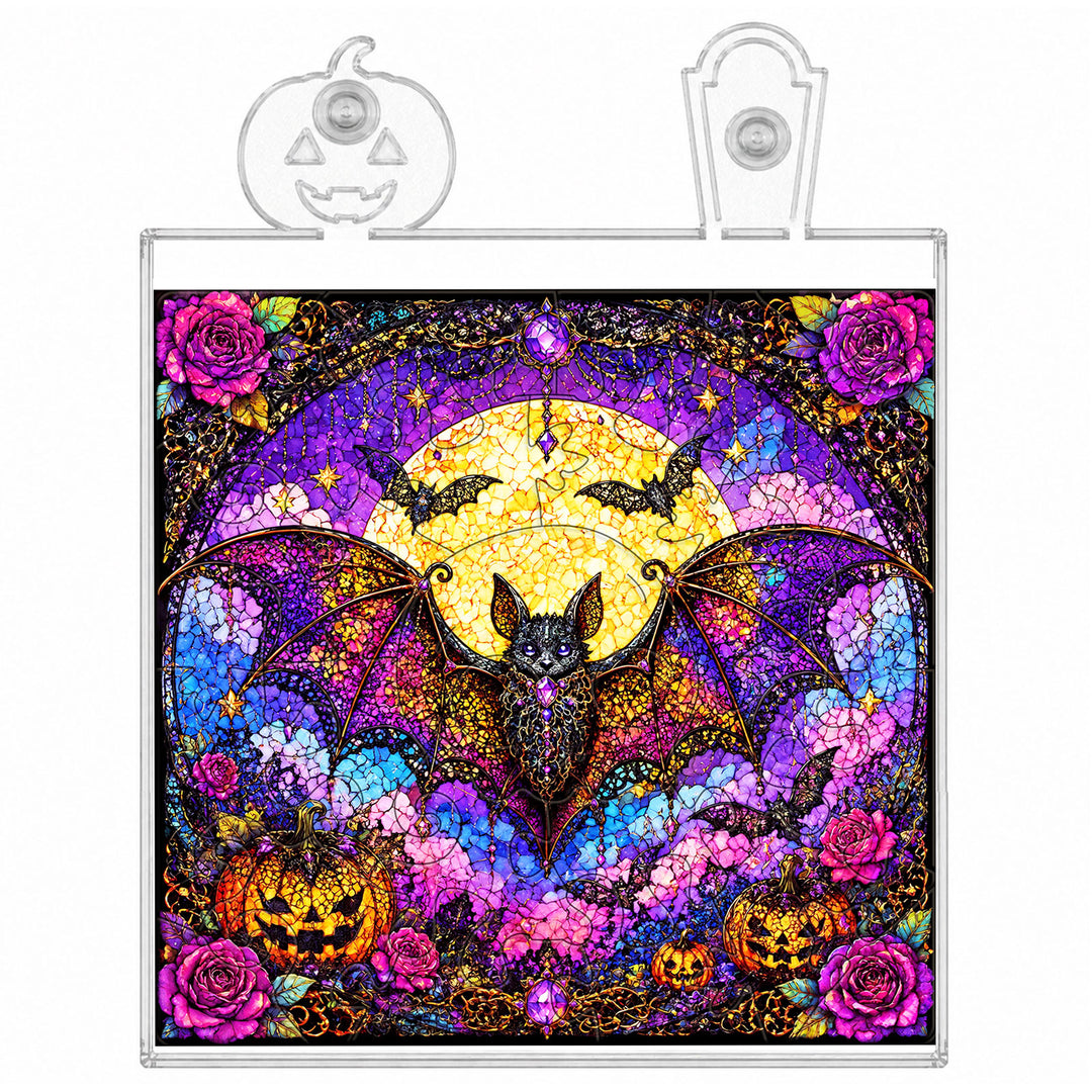 Acrylic Puzzle Night Light - Gothic Lace Bat