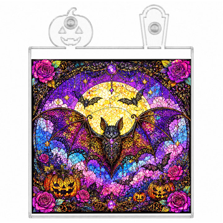Acrylic Puzzle Night Light - Gothic Lace Bat