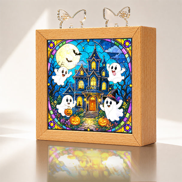 Acrylic Puzzle Night Light - Haunted House