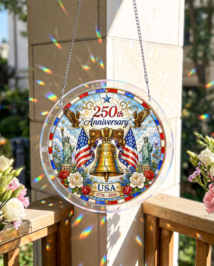 Acrylic Jigsaw Puzzle Suncatcher - Liberty Bell