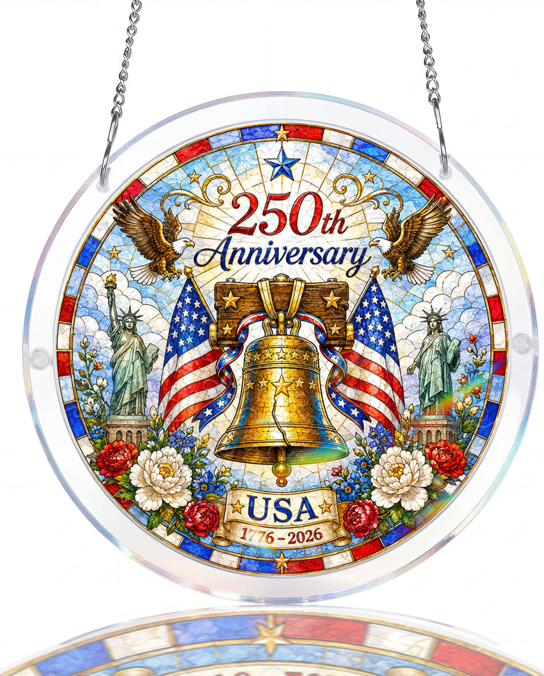 Acrylic Jigsaw Puzzle Suncatcher - Liberty Bell