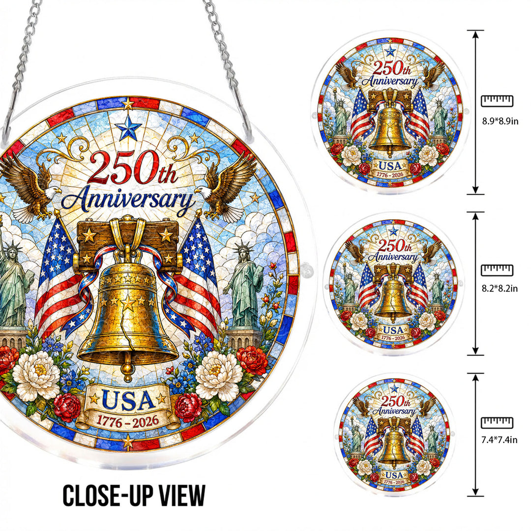 Acrylic Jigsaw Puzzle Suncatcher - Liberty Bell