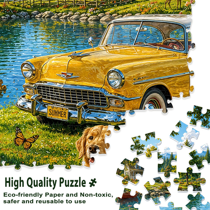 Picnic by the Lake 1000 Piece Puzzle