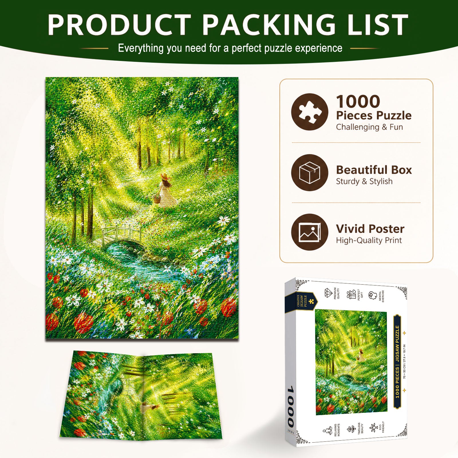 Emerald Dreamland 1000 Piece Puzzle