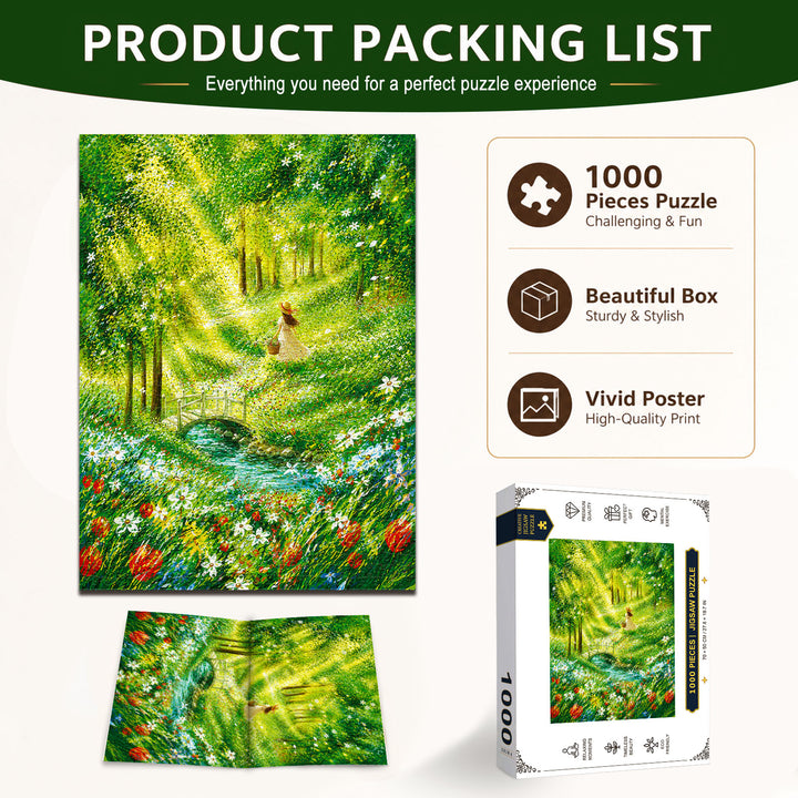 Emerald Dreamland 1000 Piece Puzzle