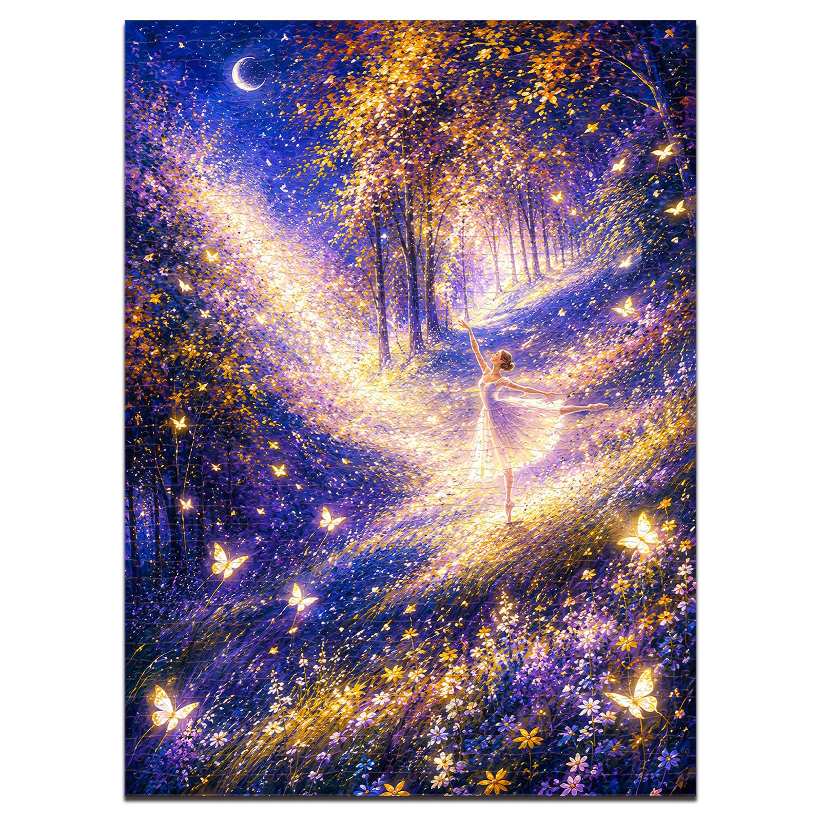Violet Starlight 1000 Piece Puzzle