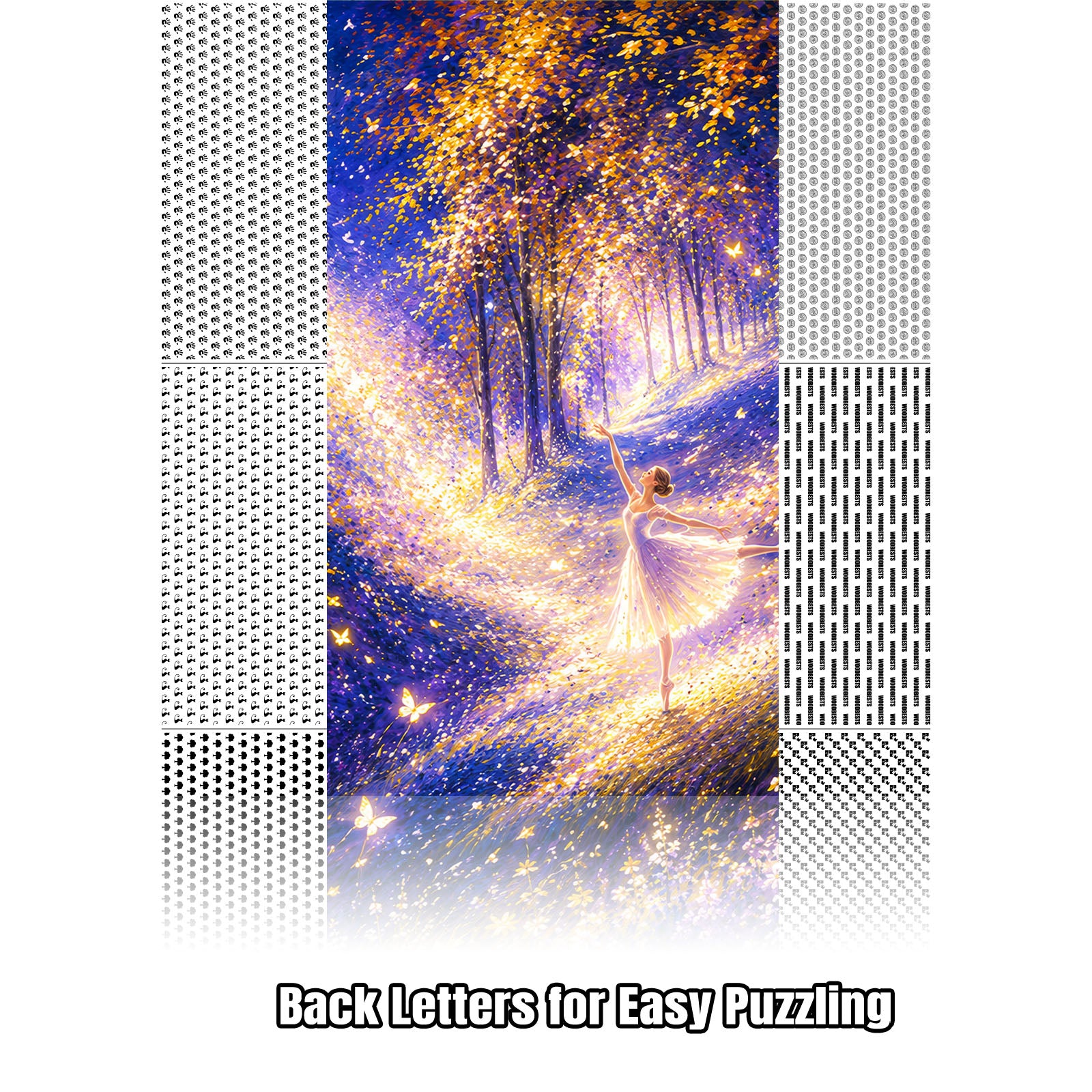 Violet Starlight 1000 Piece Puzzle