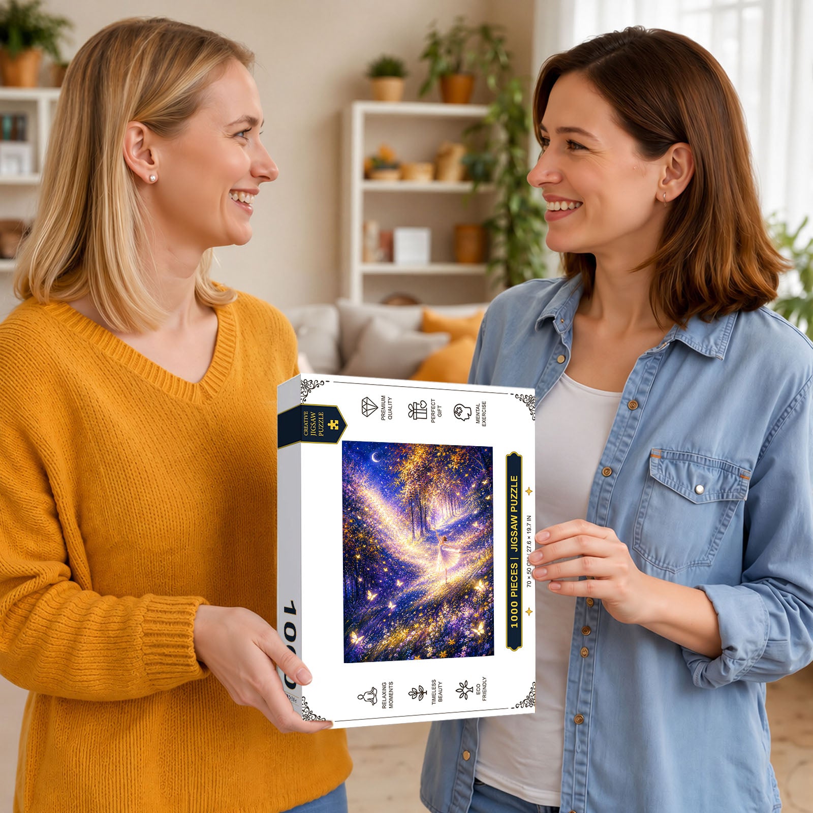 Violet Starlight 1000 Piece Puzzle