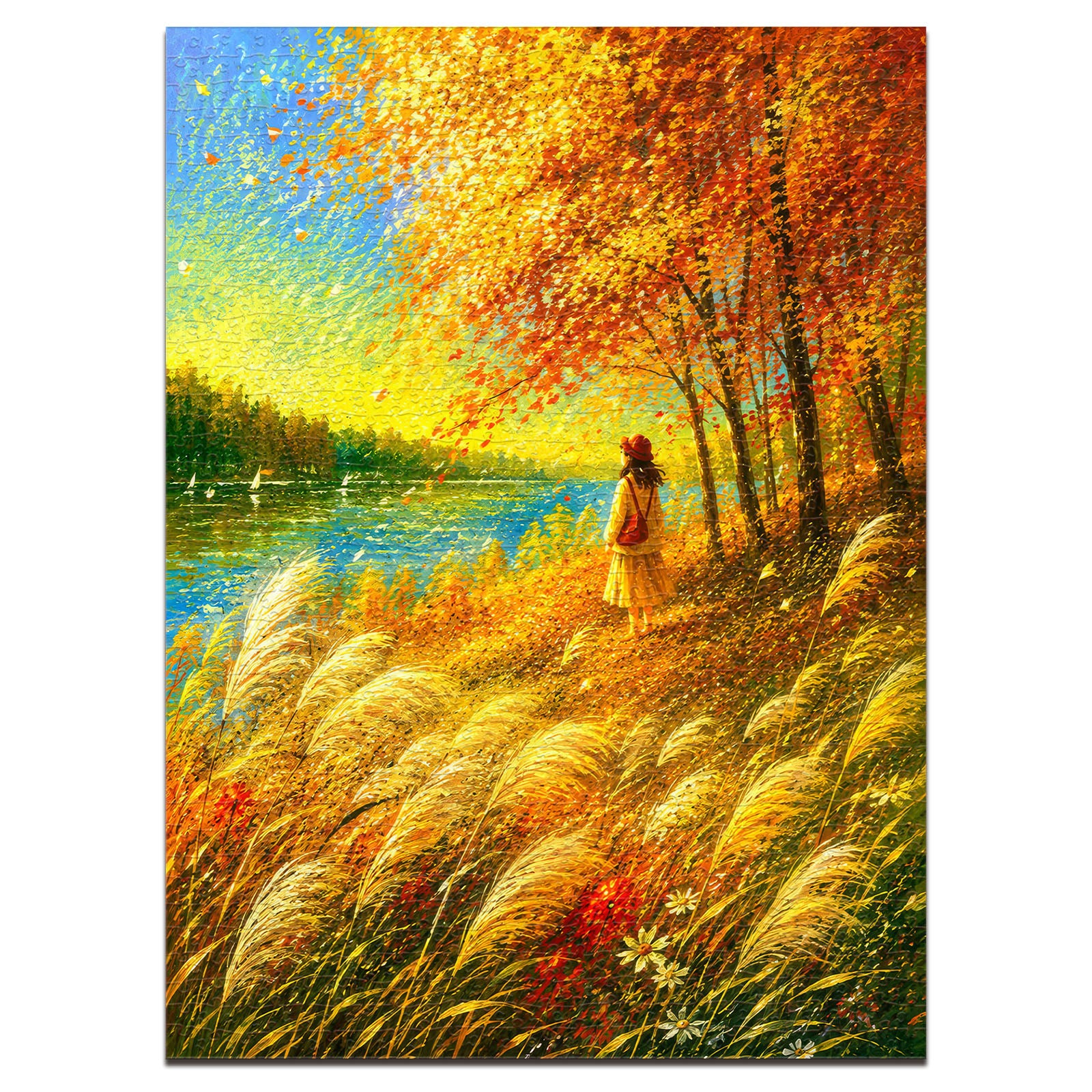 Golden Whisper 1000 Piece Puzzle