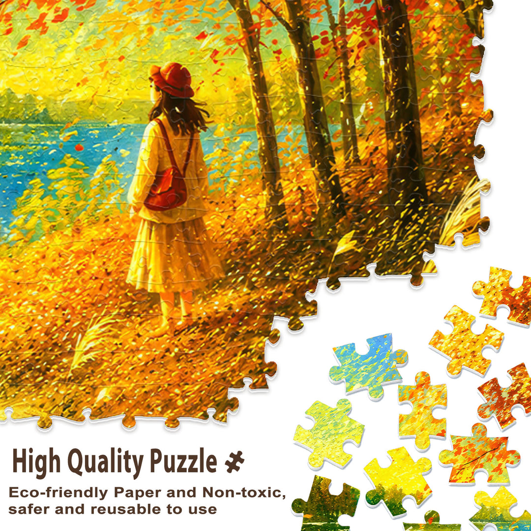 Golden Whisper 1000 Piece Puzzle