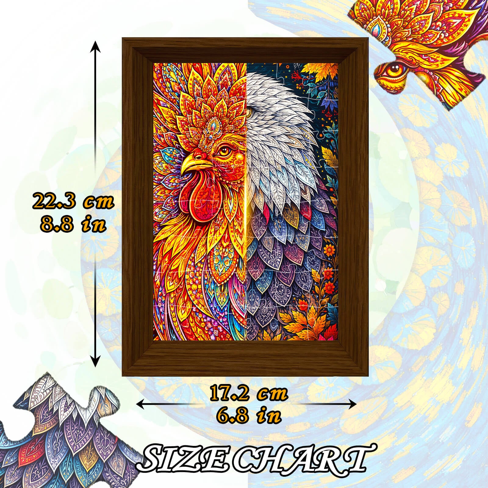 The Eagle Within - Morphing Lenticular Puzzle
