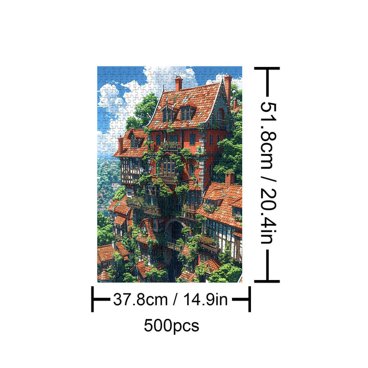 Puzzle Île immense de 500/1000 pièces