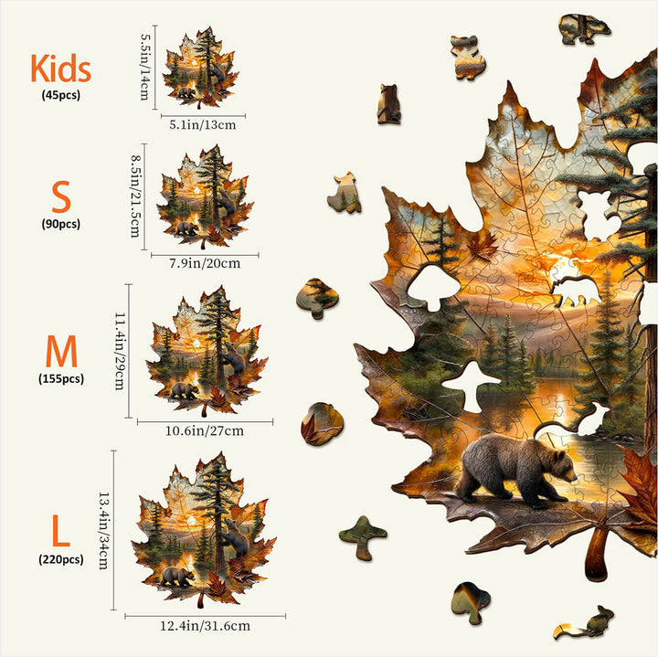 Random Different Styles of Wooden Puzzles