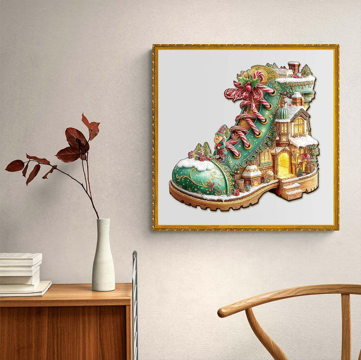 Random Different Styles of Wooden Puzzles