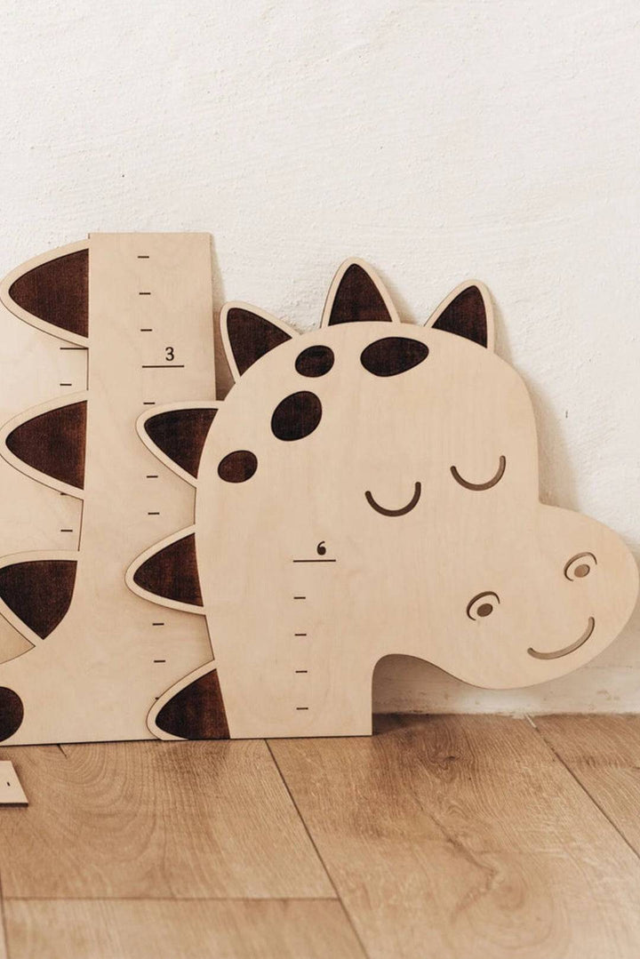 Personalized Wooden Dinosaur Growth Chart