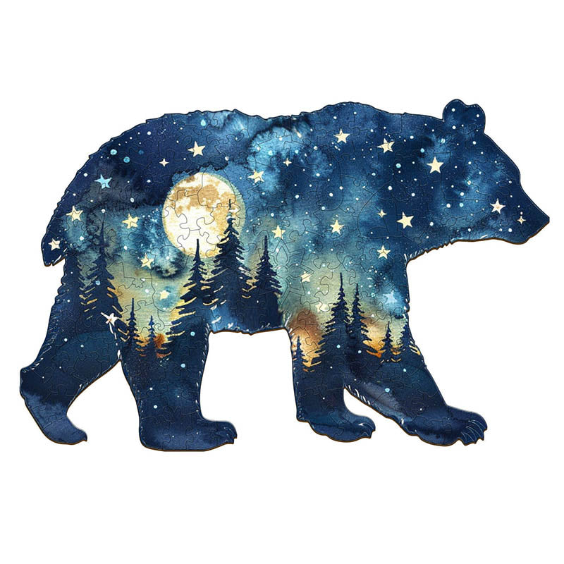Puzzle en bois Astral Bear
