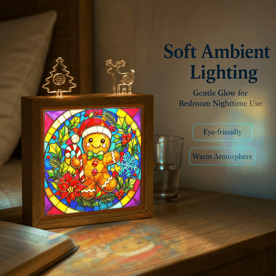 Acrylic Puzzle Night Light - Candy Baby