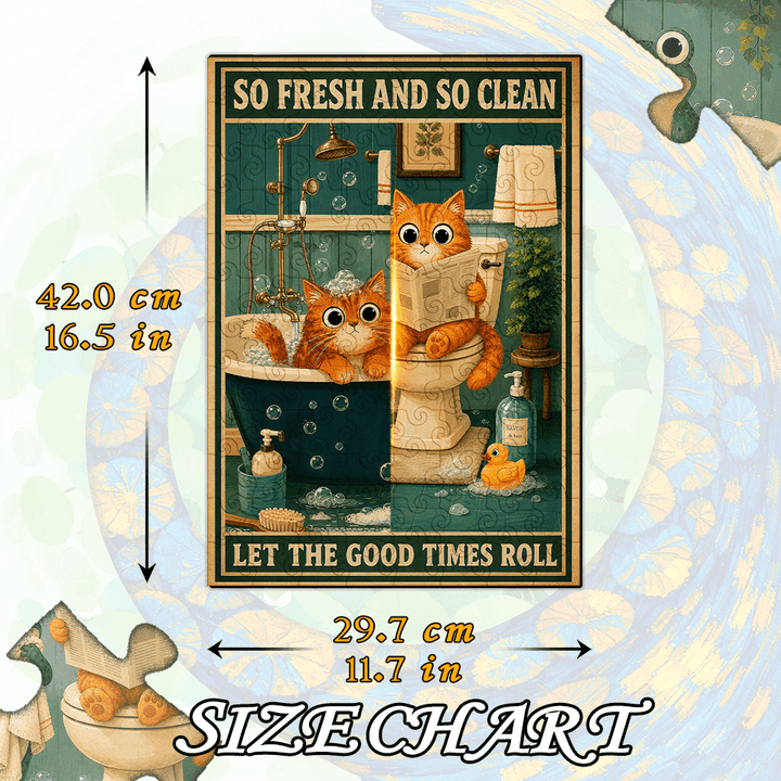 Clean Time - Morphing Lenticular Puzzle