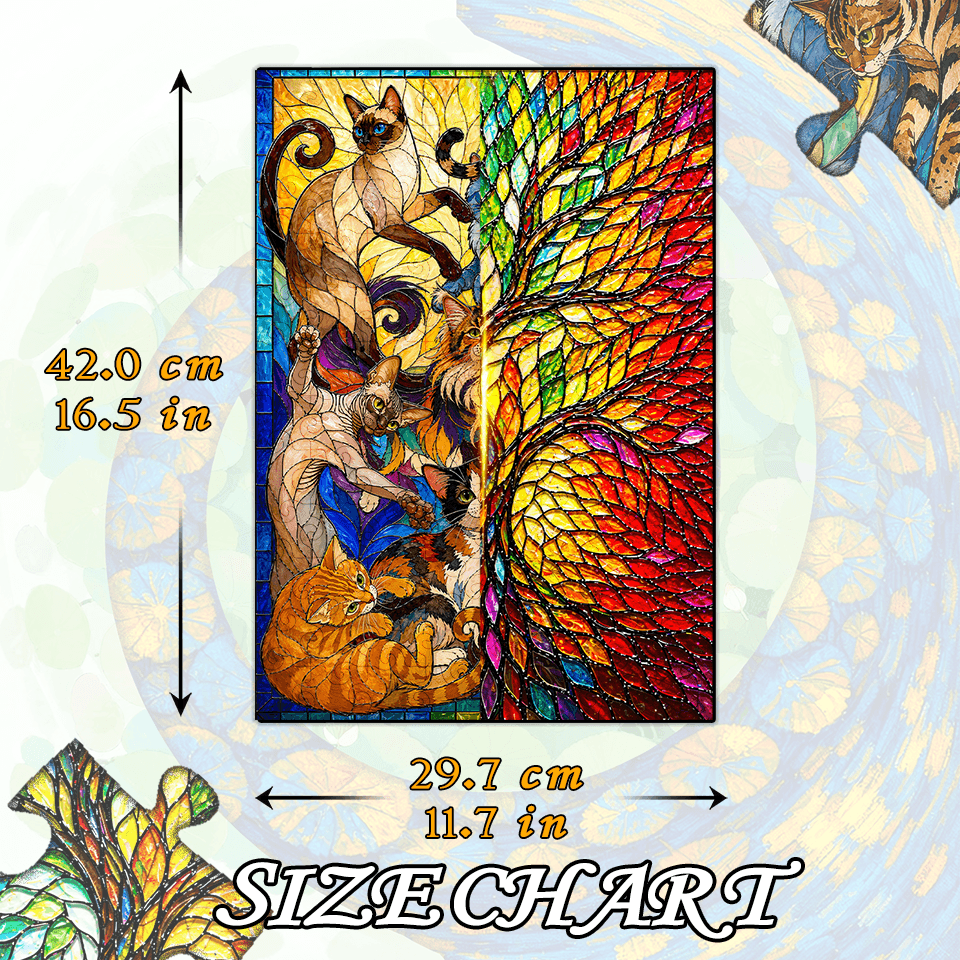 Tree Of Life is Cats - Morphing Lenticular Puzzle