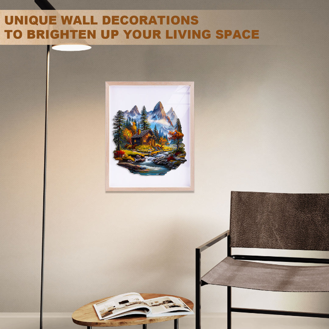 Alpine Flow Wooden Jigsaw Puzzle
