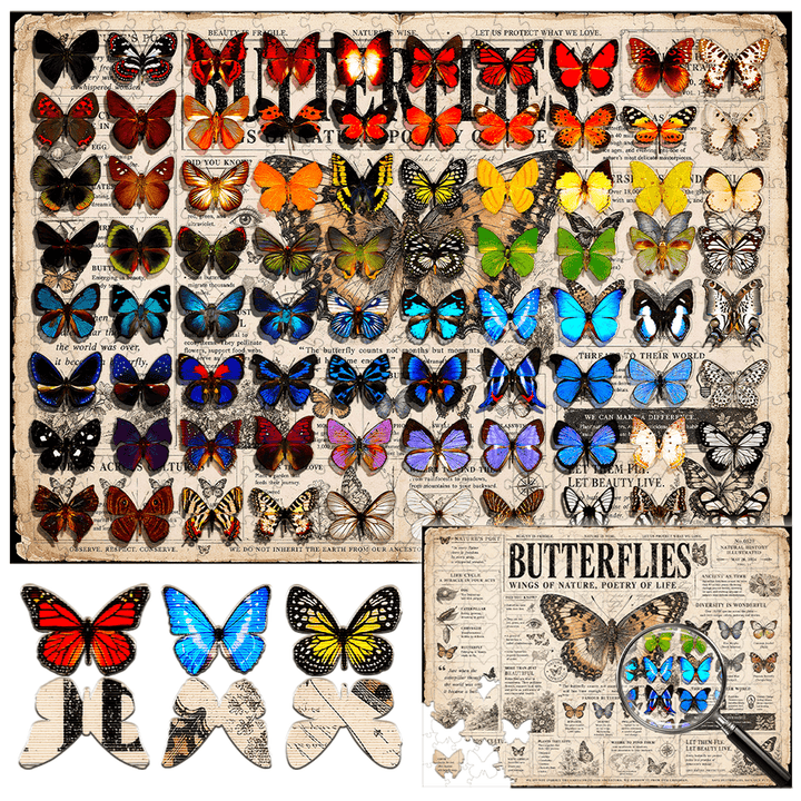 Butterfly Journa - Morphing Lenticular Puzzle