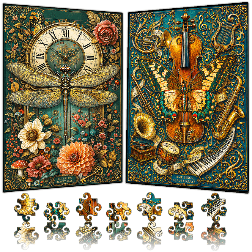 Insect Poetry - Morphing Lenticular Puzzle