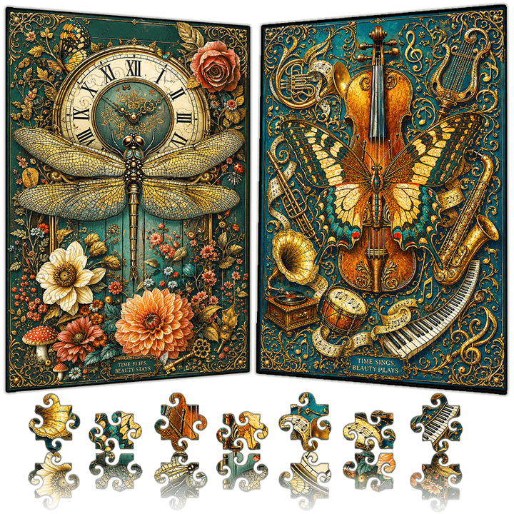 Insect Poetry - Morphing Lenticular Puzzle