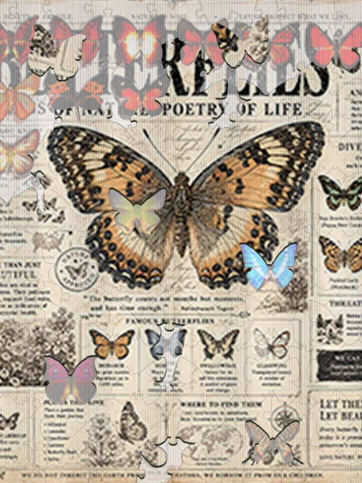 Butterfly Journa - Morphing Lenticular Puzzle