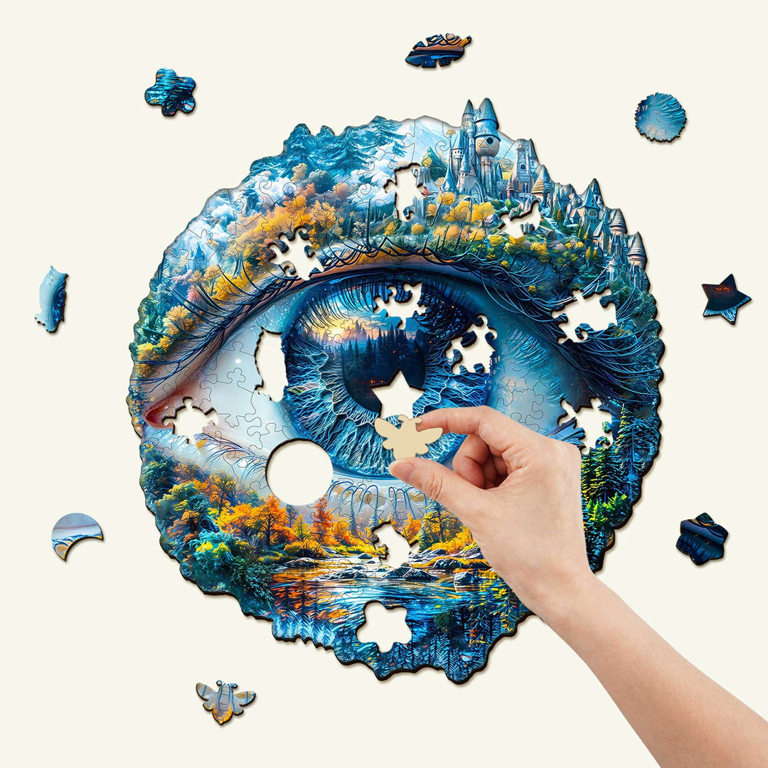Eye of Nature Wooden Jigsaw Puzzle