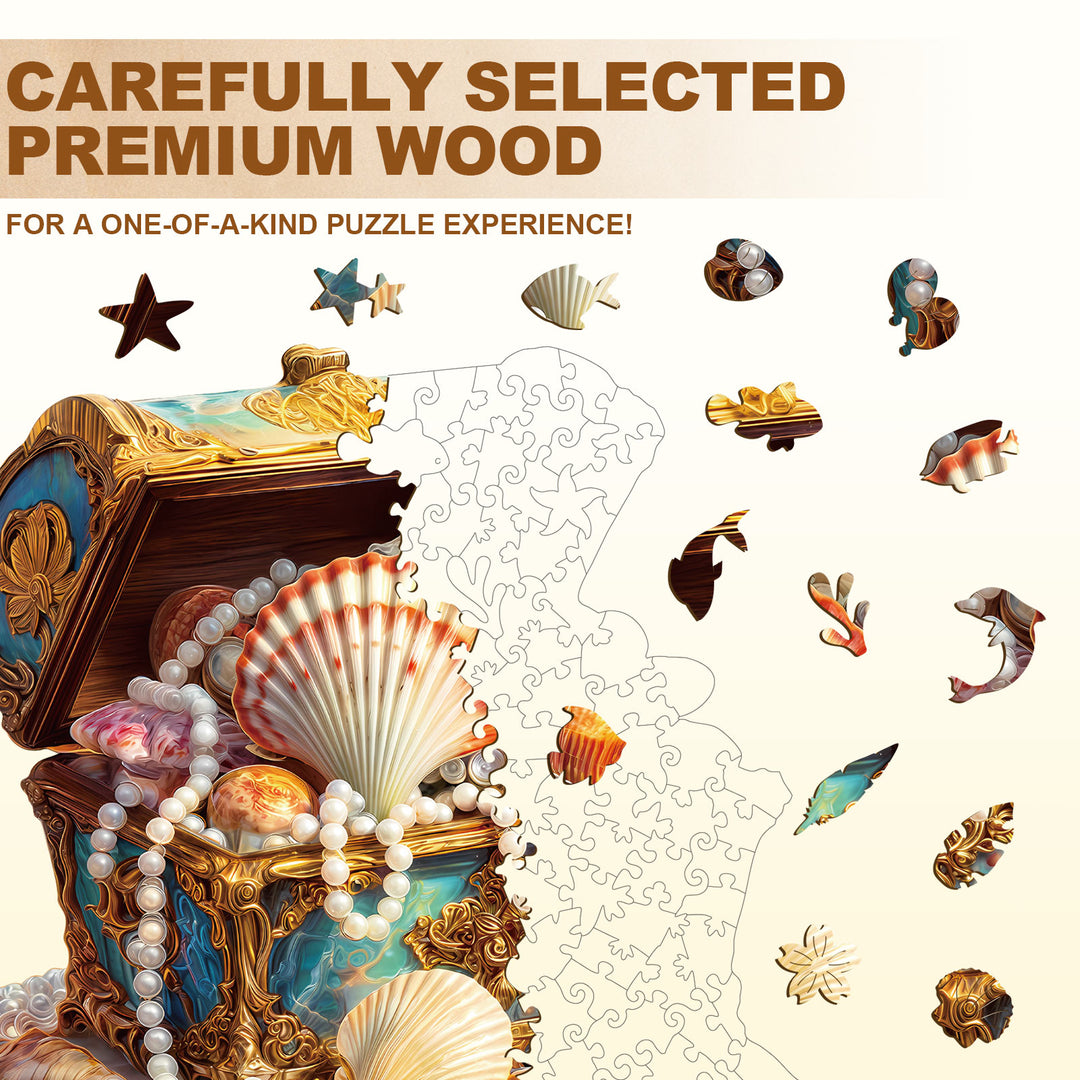 Ocean Riches Wooden Jigsaw Puzzle