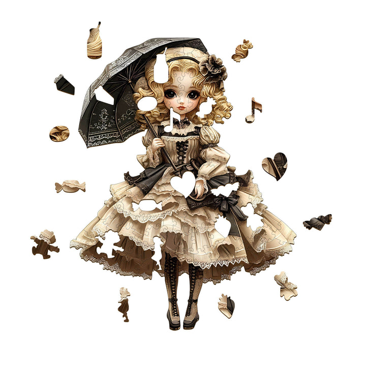 Victorian Doll-1 Wooden Jigsaw Puzzle