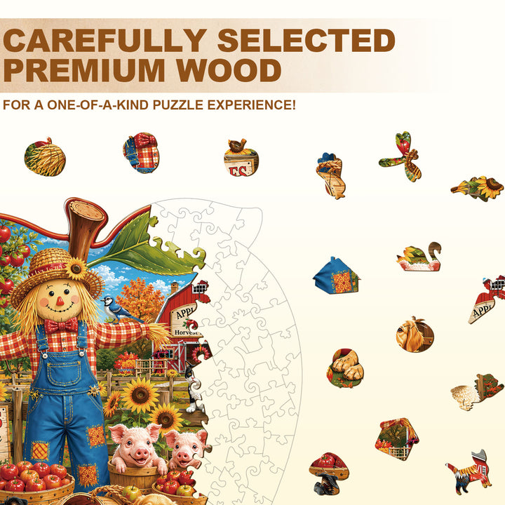 Apple Farm Wooden Jigsaw Puzzle