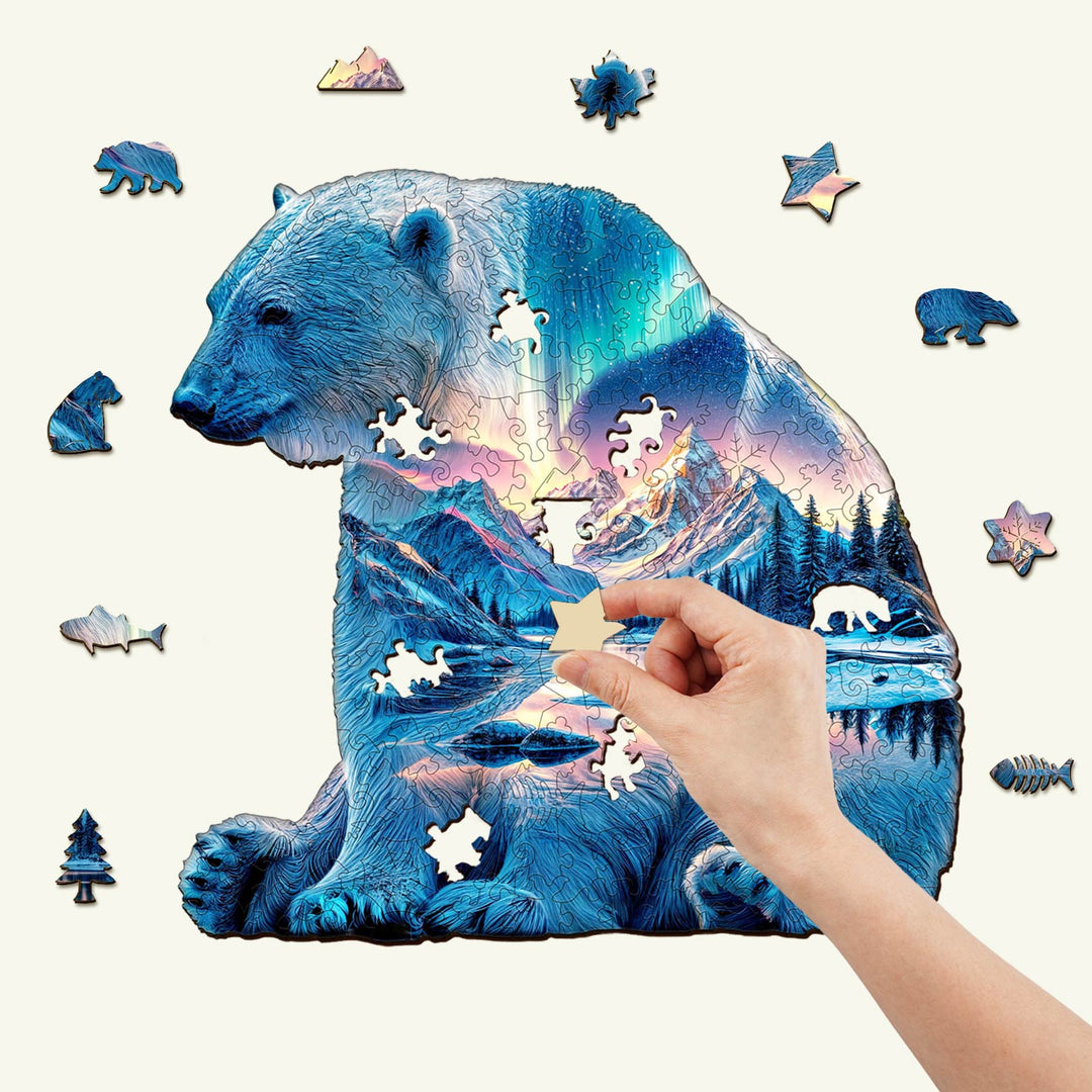 Frozen Dreams Wooden Jigsaw Puzzle