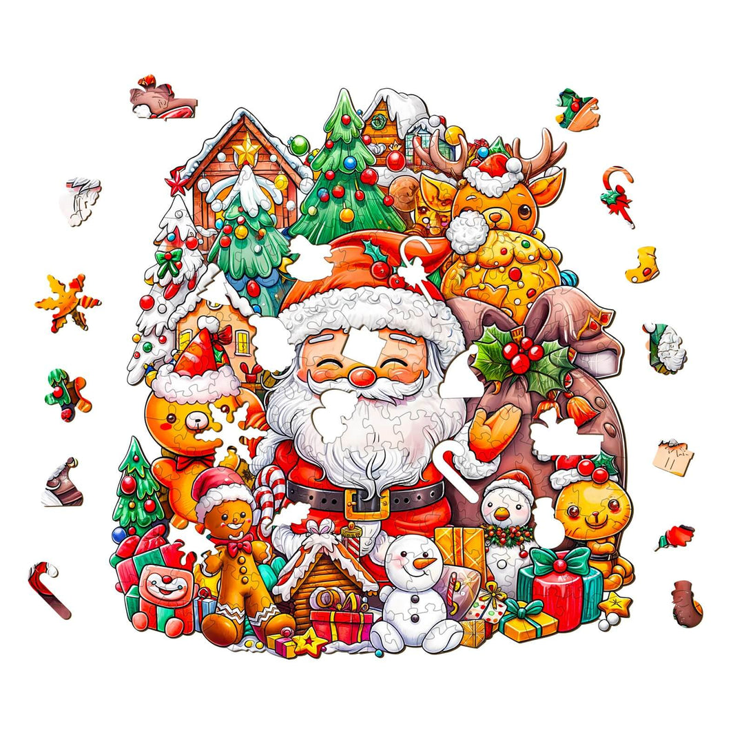 Christmas Cheer-1 Wooden Jigsaw Puzzle - Woodbests