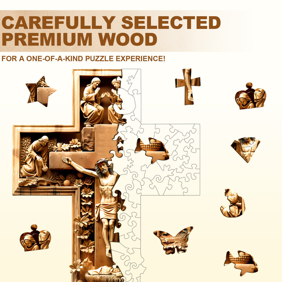 Eternal Grace Wooden Jigsaw Puzzle