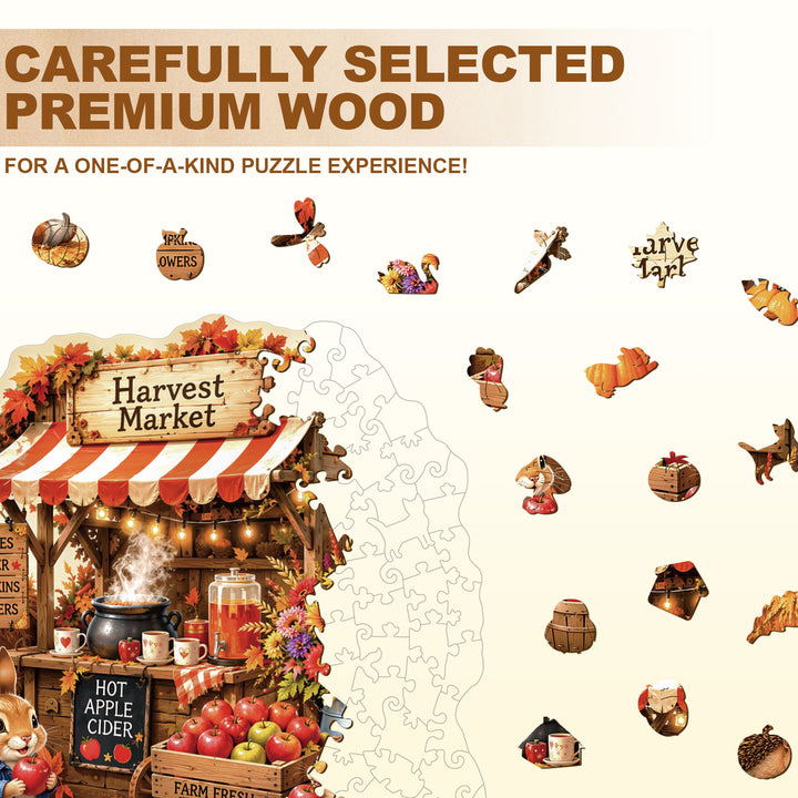 Apple Corner Wooden Jigsaw Puzzle