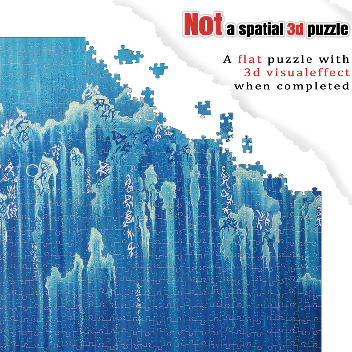 "The Sage's Gift" 1000-Piece Fine Art Jigsaw Puzzle by Henry Zhang