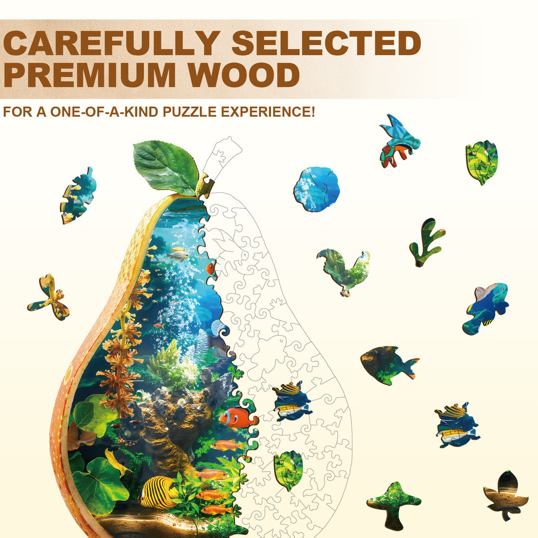 Ocean Inside Wooden Jigsaw Puzzle