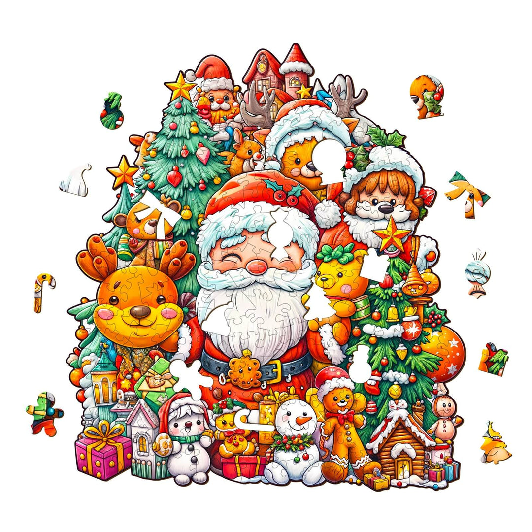 Christmas Cheer-2 Wooden Jigsaw Puzzle - Woodbests