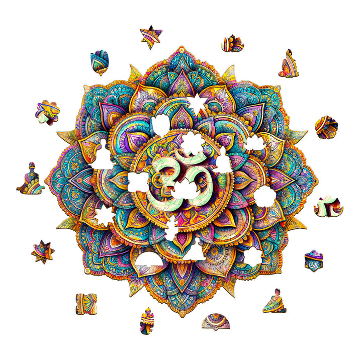 3D Mandala Wooden Jigsaw Puzzle