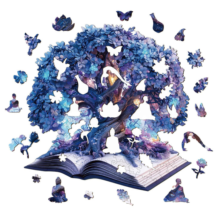 Magic Book Wooden Jigsaw Puzzle