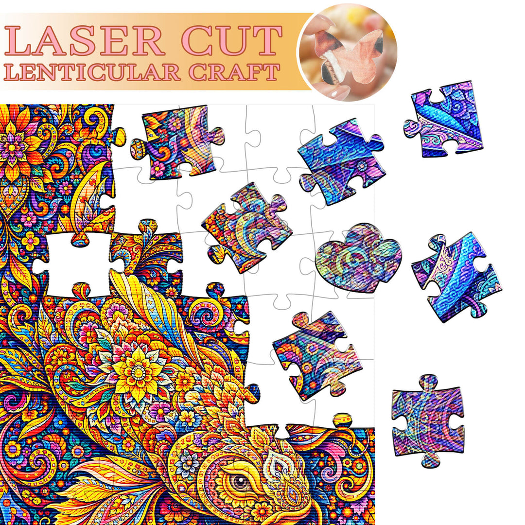 The Shark Within - Morphing Lenticular Puzzle
