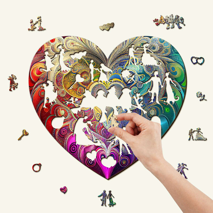 Brave Heart 1 Puzzle en Bois