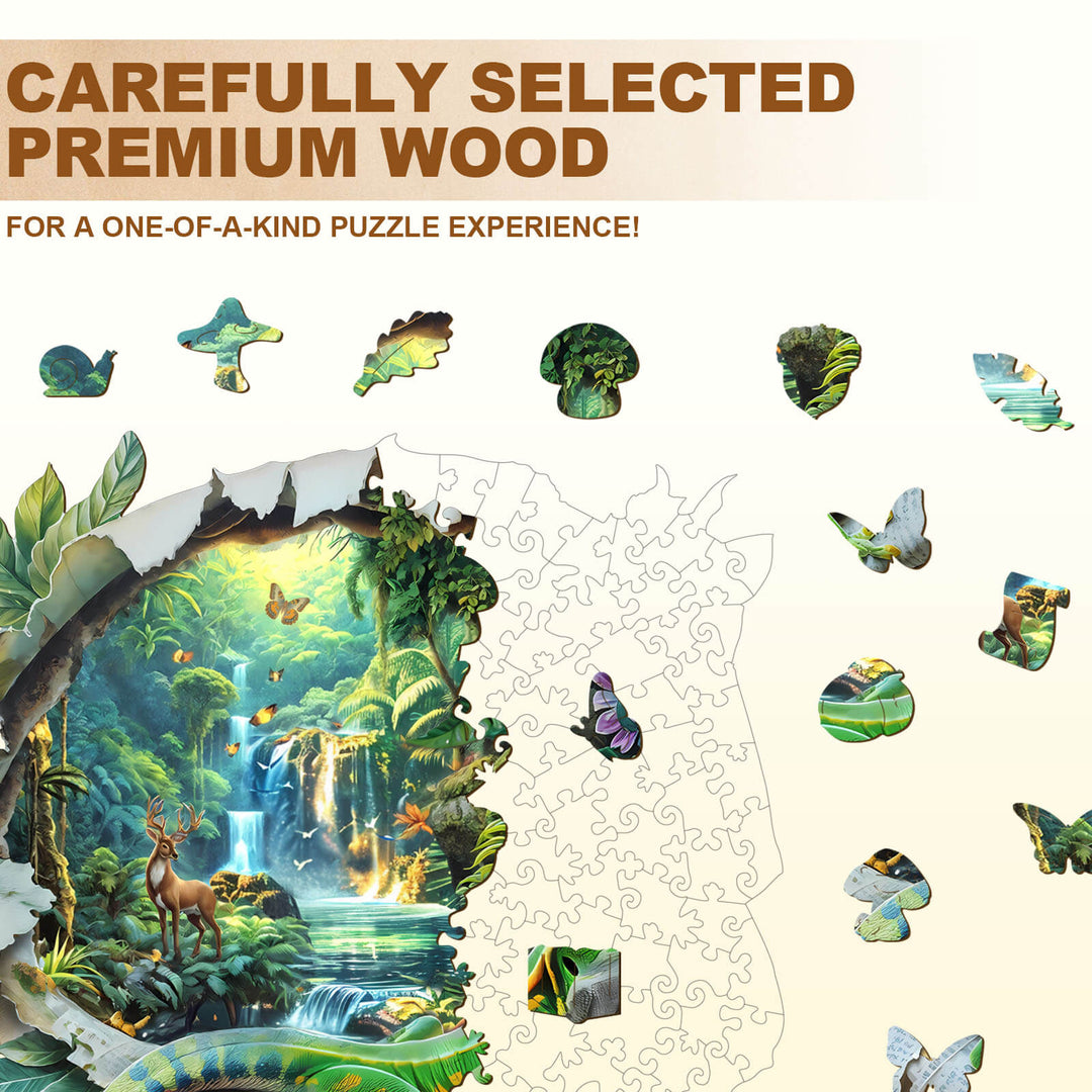 Puzzle en bois Paper World