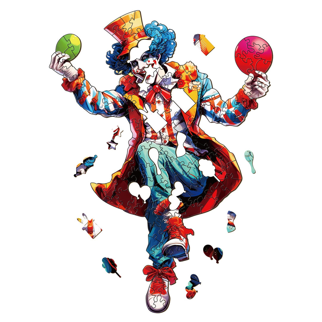 Joker-1 Wooden Jigsaw Puzzle-Woodbests