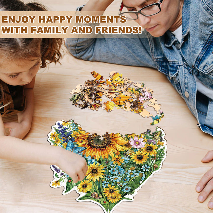 The Heart's Wilderness Wooden Jigsaw Puzzle