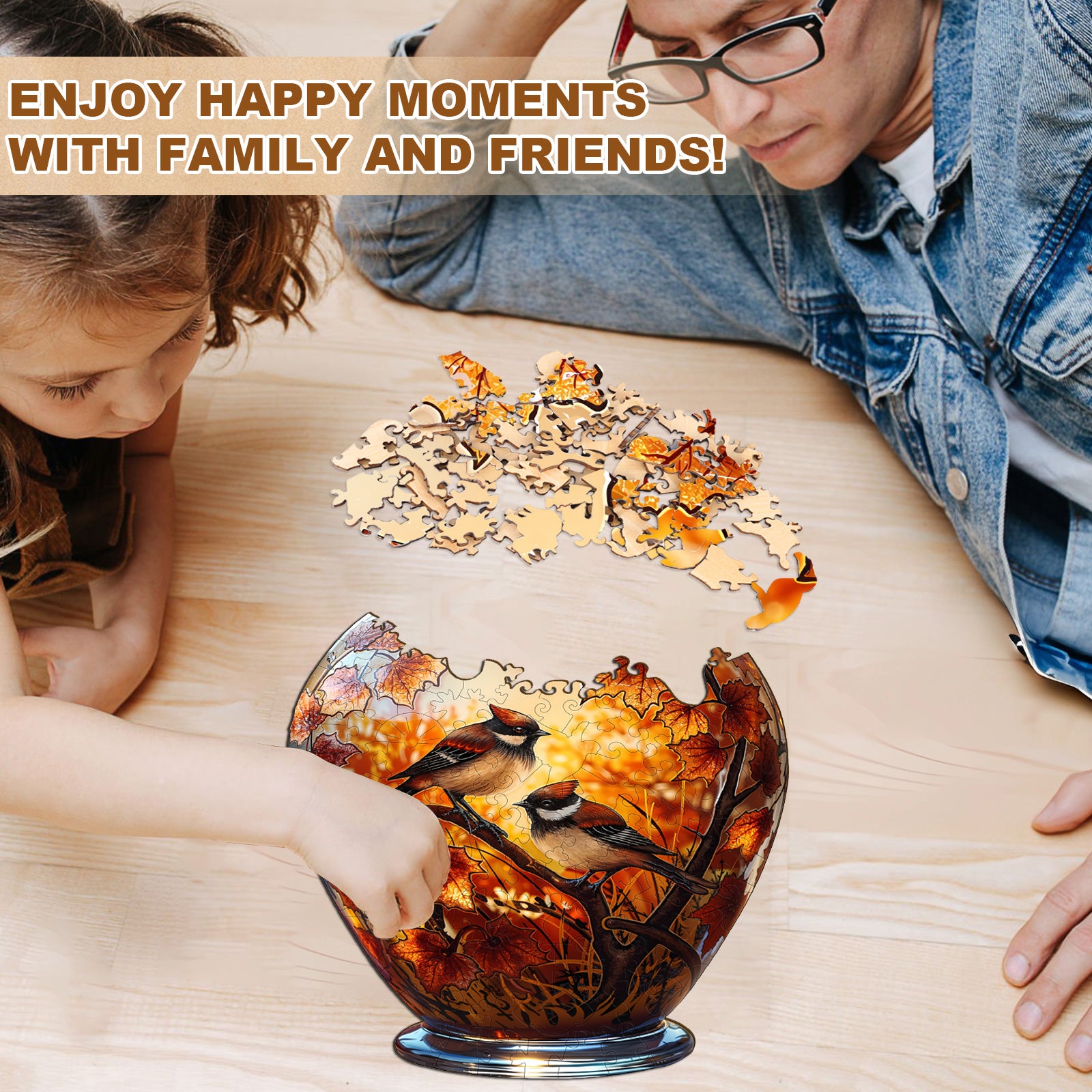 Autumn Murmurs Wooden Jigsaw Puzzle